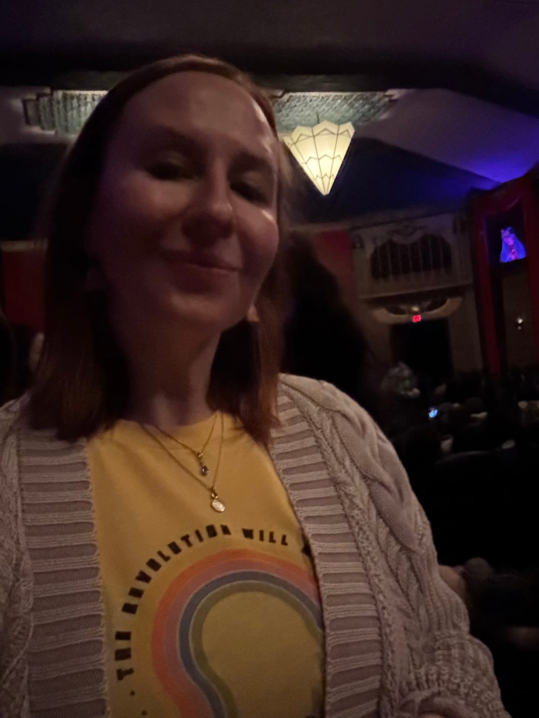Customer photo review of The Revolution Will Not Be Televised T-Shirt