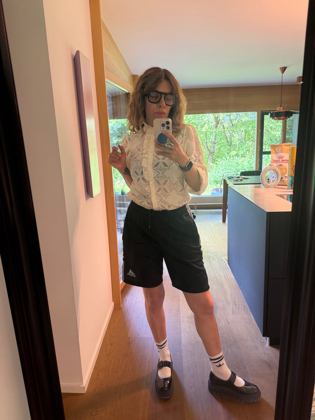 Customer photo review of Short de sport noir ADIDAS L/XL vintage