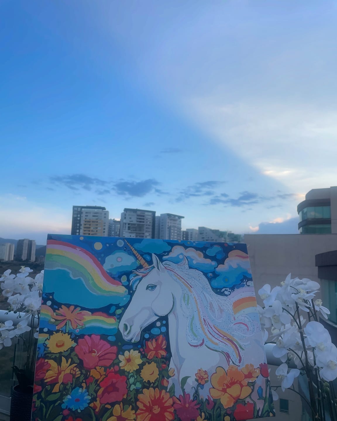 Customer photo review of Colorful Unicorn