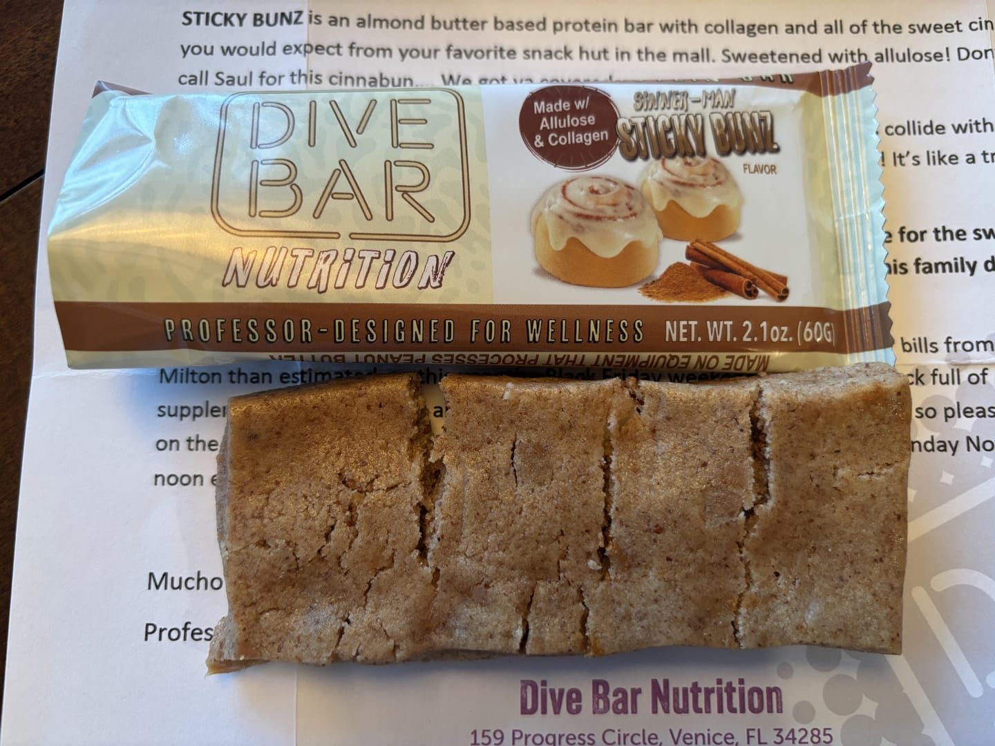 Customer photo review of COLLAGEN Sticky Bunz - 6 Bars