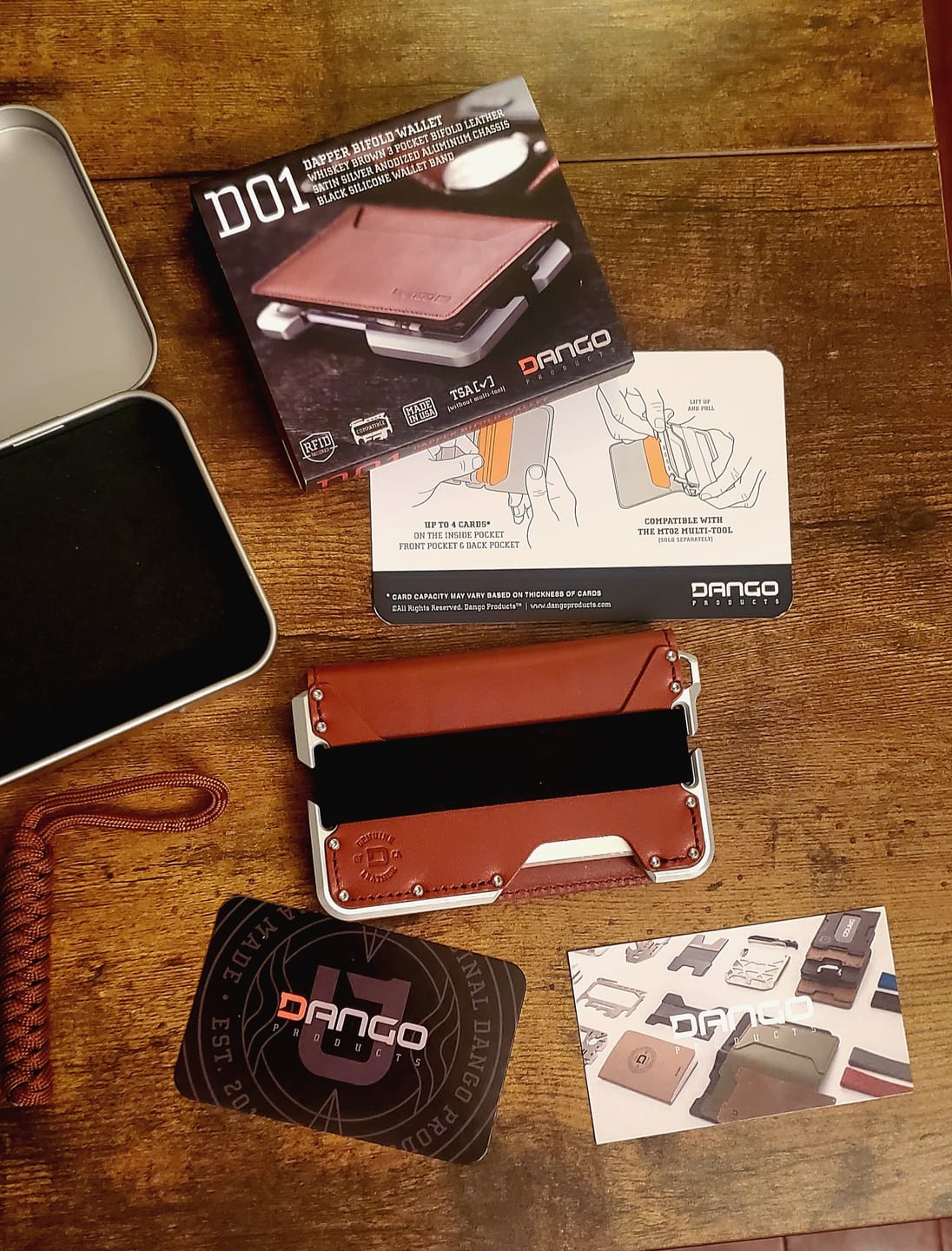 Customer photo review of D01 DAPPER™ BIFOLD WALLET