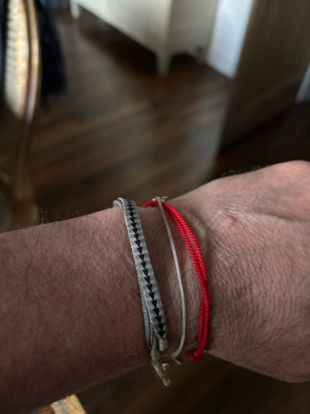 Customer photo review of Bracelet Porte Bonheur "Tibétain"
