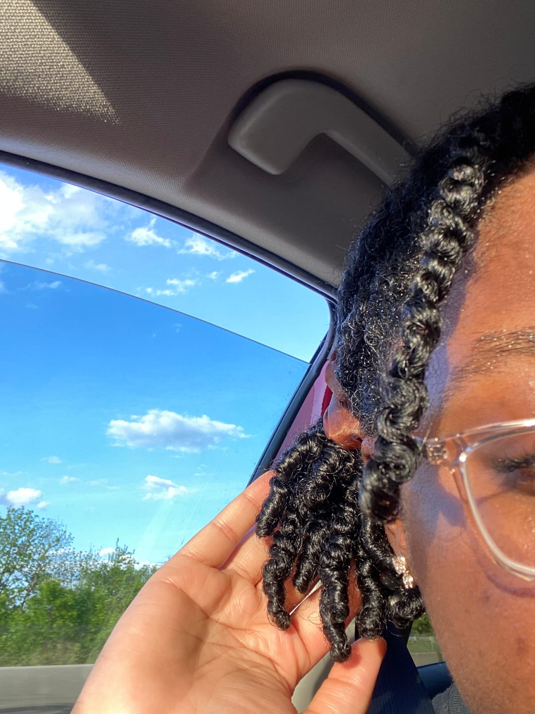 Customer photo review of INDULGE Moisturizing Deep Conditioning Treatment