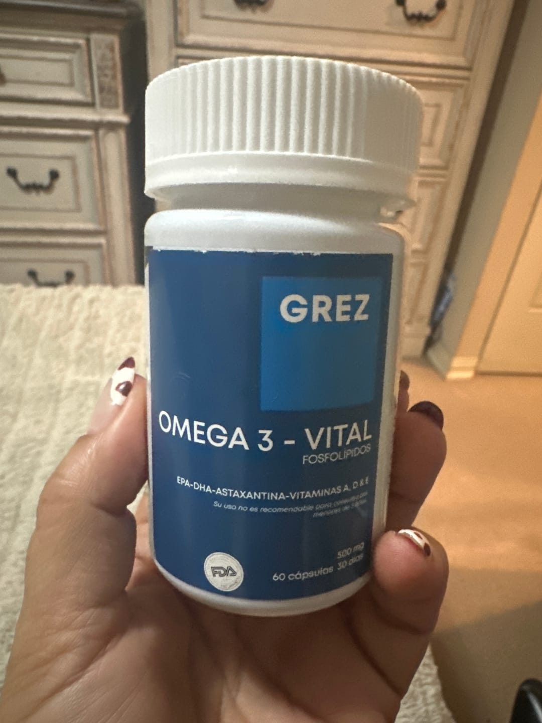 Customer photo review of OMEGA3-VITAL - Omega 3 Fosfolípidos