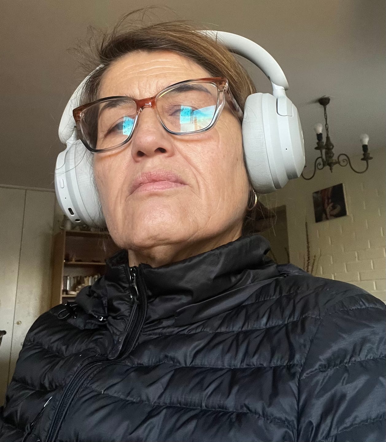 Customer photo review of Audífonos Blik Soul900 Cancelación de Ruido Gris