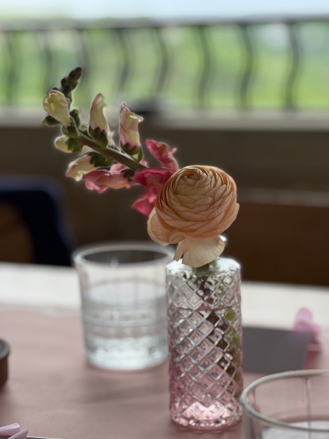 Customer photo review of Coral Peach Ranunculus
