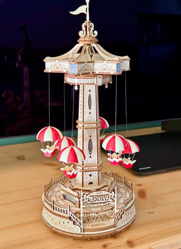 Customer photo review of ROKR | Maquette Manège Parachutes