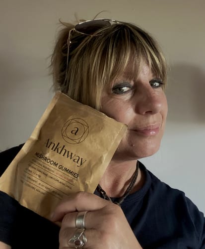 Customer photo review of Mushroom Gummies