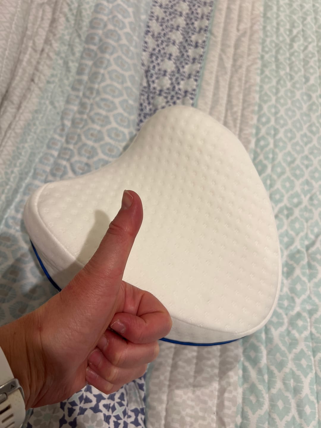 Customer photo review of Knee Pillow