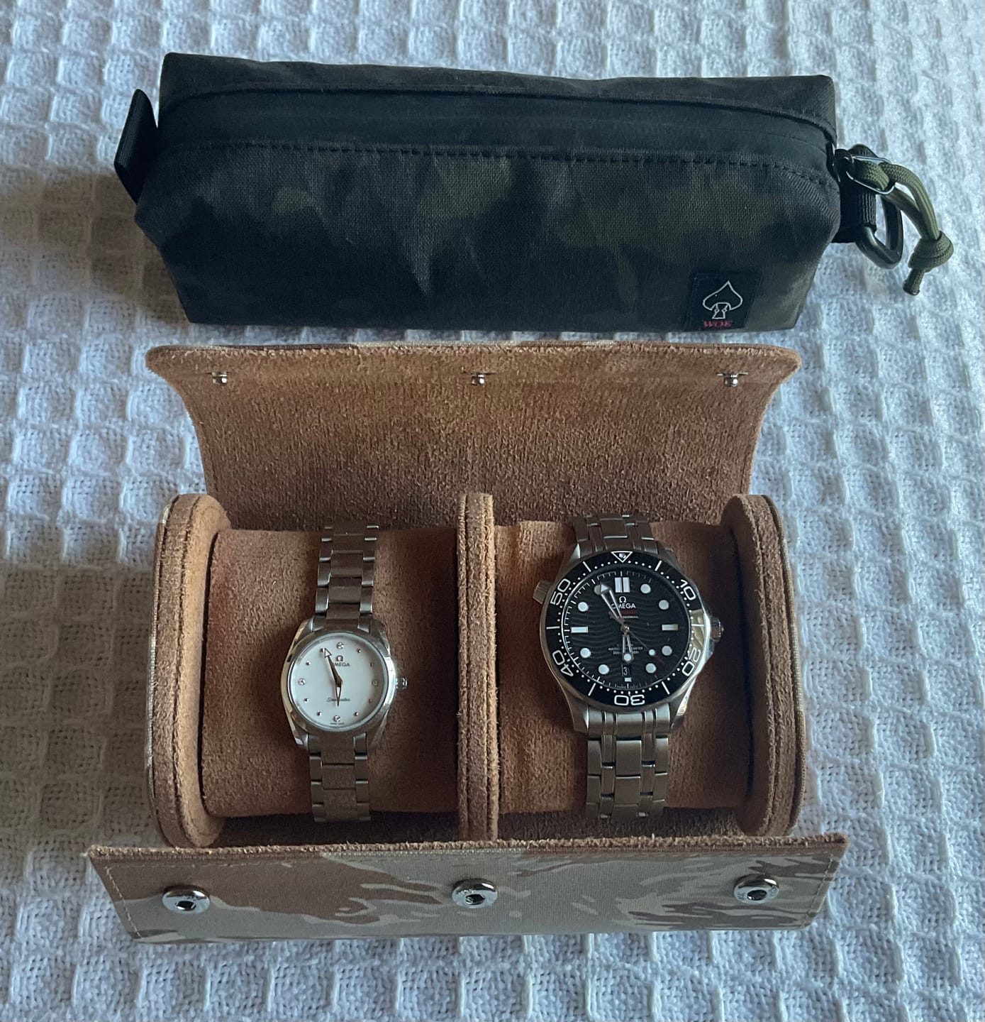 Customer photo review of Watch Tube - Desert Tiger Stripe