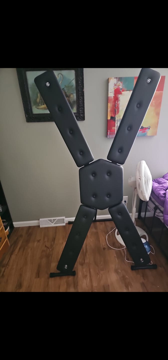 Customer photo review of Deluxe St. Andrew's Cross