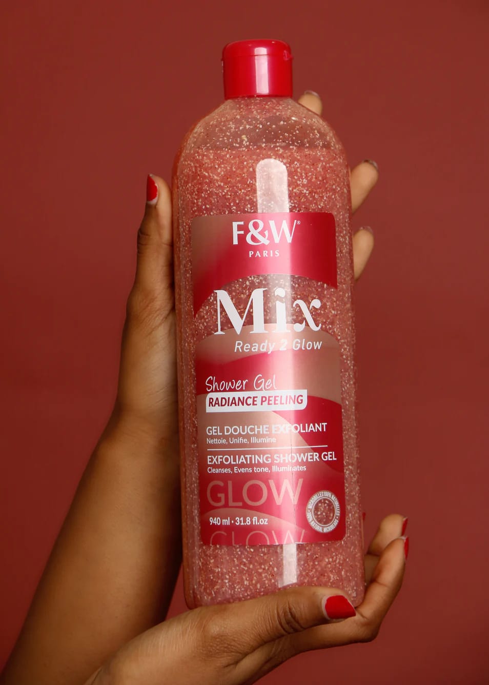 Customer photo review of Fair And White MIX Exfoliating Shower Gel 940ml