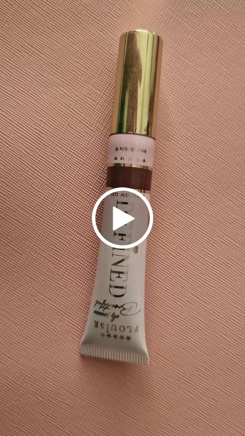 Customer video review of P.Louise Defined Slimline Tinted Eyebrow Gel