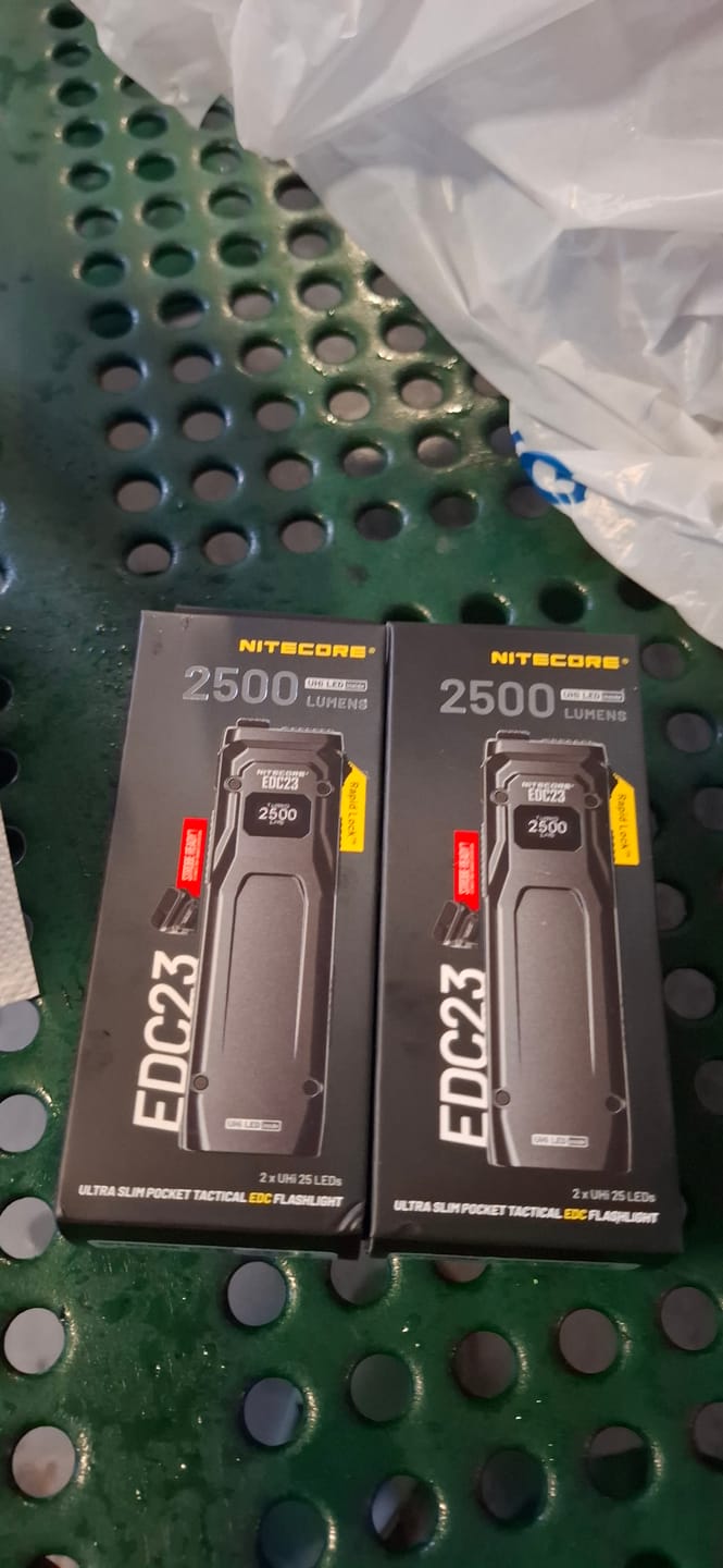 Customer photo review of EDC23 - 2500 lumens
