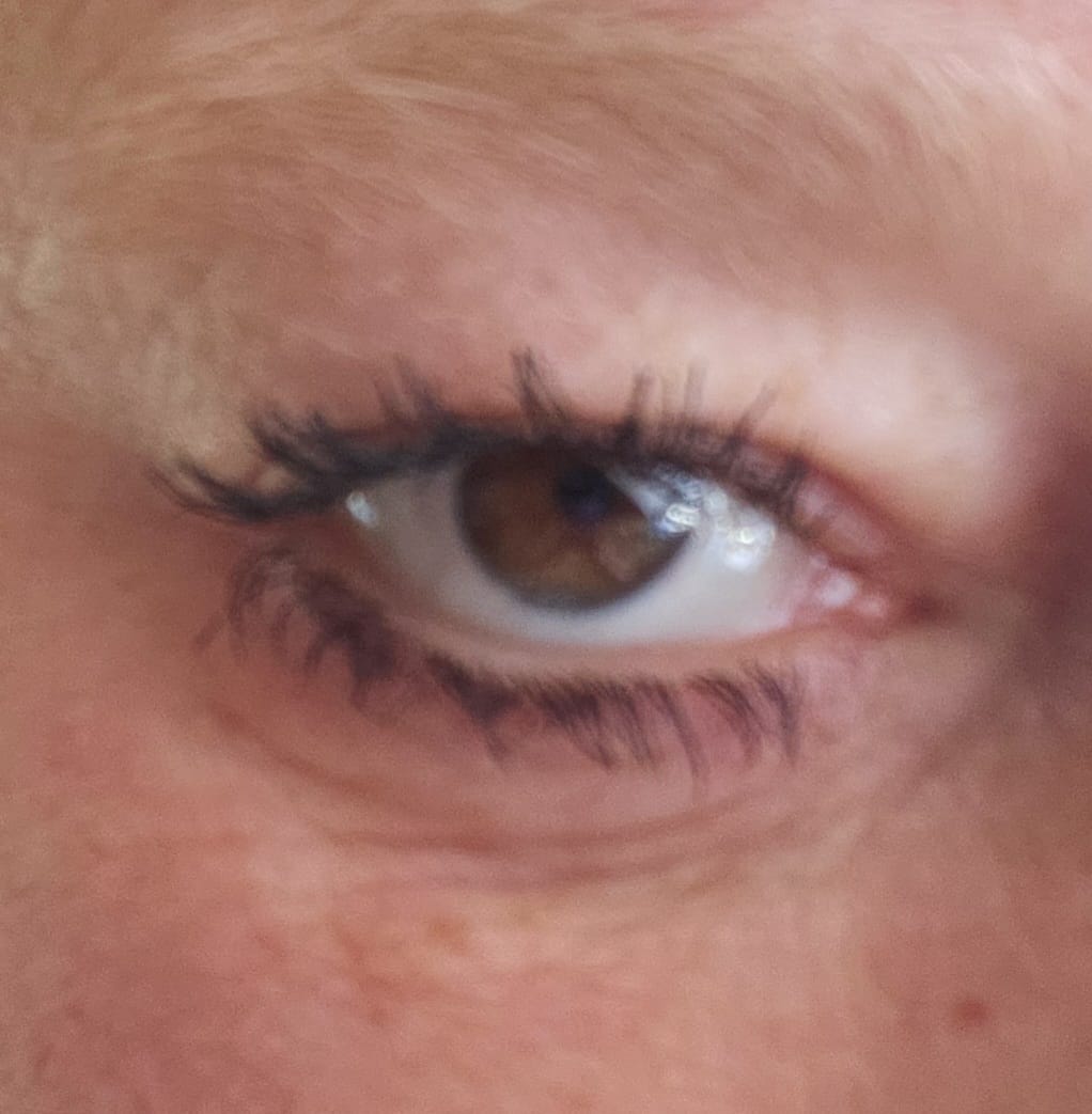 Customer photo review of LASHCOCA!NE + LASHCOCA!NE MASCARA