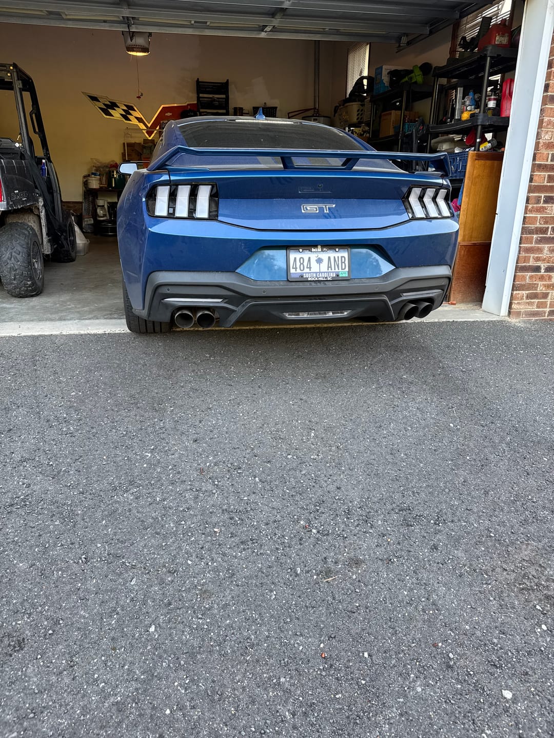 Customer photo review of 2024 + Ford Mustang S650 Euro Style Taillights Amber Turn Signal Sequential