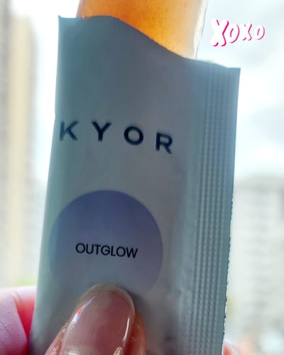 Customer photo review of OUTGLOW - Radiance Tri-Factor™ Jelly