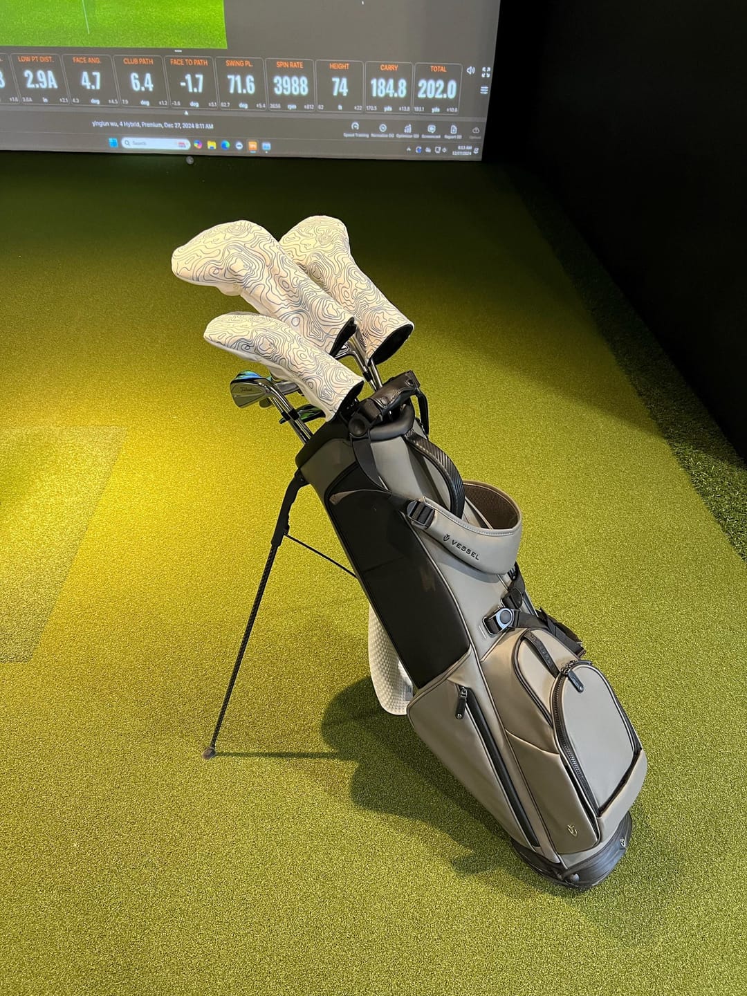 Customer photo review of Topographic Edition - Pure White / Embroidered Carolina Blue