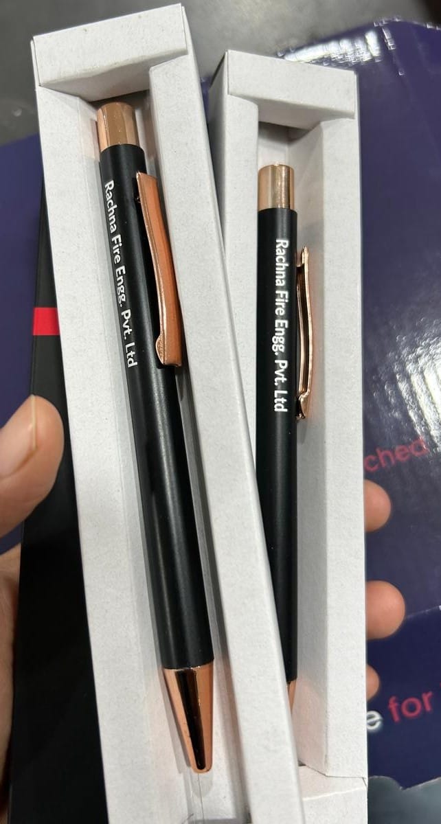 Customer photo review of Premium Metal Pen | Best Corporate Gift | PrintMine.in