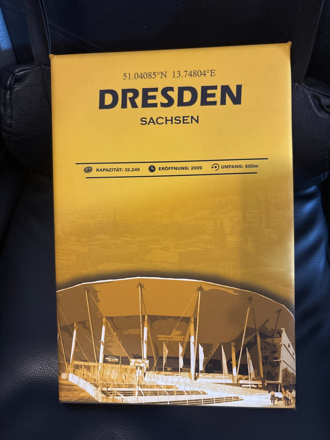Customer photo review of Dresden Stadion Leinwand