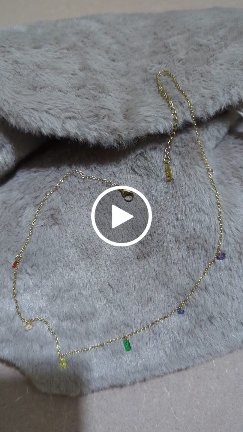 Customer video review of Prismatic Harmony Necklace