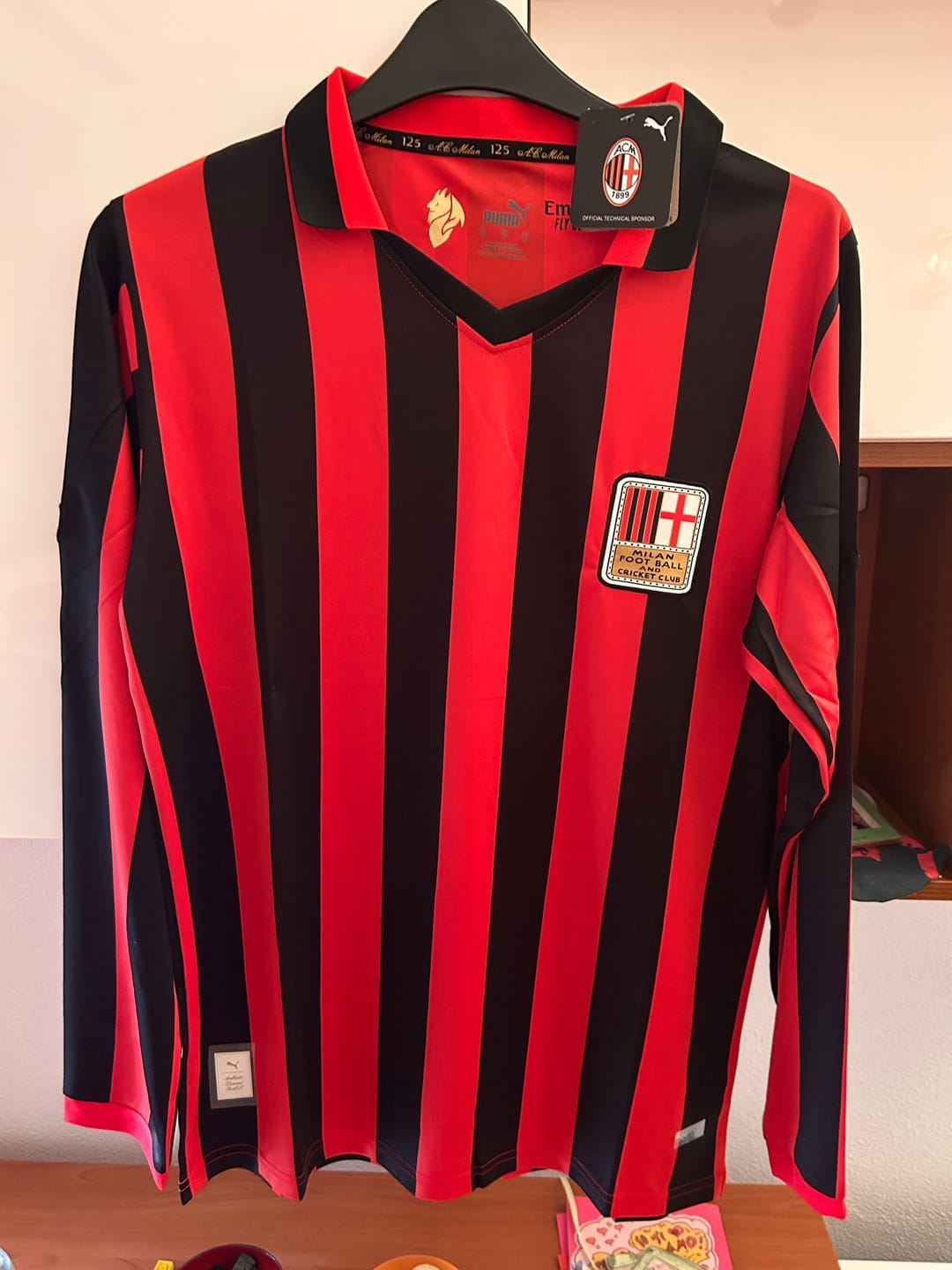 Customer photo review of MAGLIA SPECIAL 125TH ANNIVERSARY MILAN 2024/25