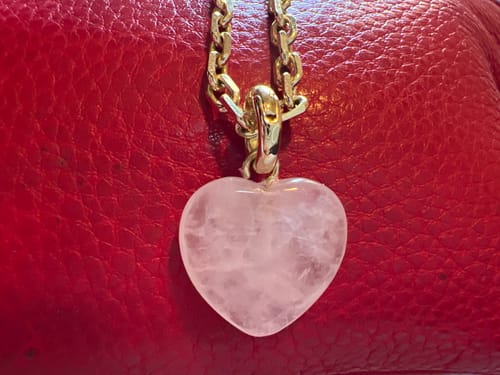 Customer photo review of Crush Heart Charm