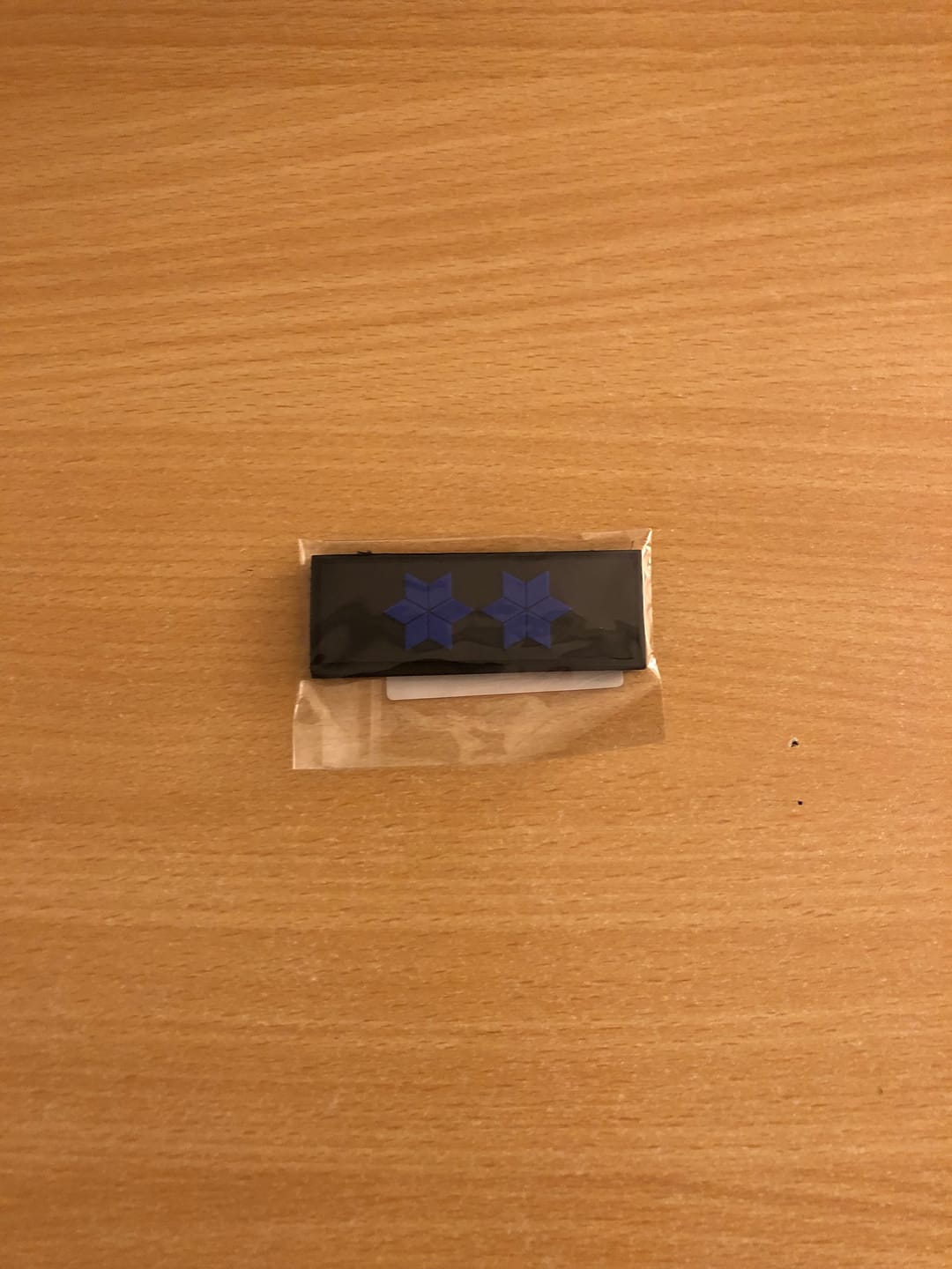 Customer photo review of Dienstgrad Rubber Patches Anwärter - A11