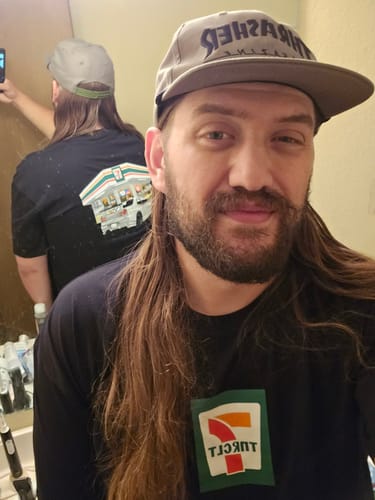 Customer photo review of SLURPEE TEE