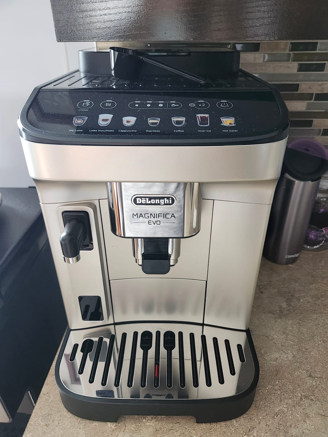 Customer photo review of DeLonghi - Magnifica EVO (ECAM29084SB)