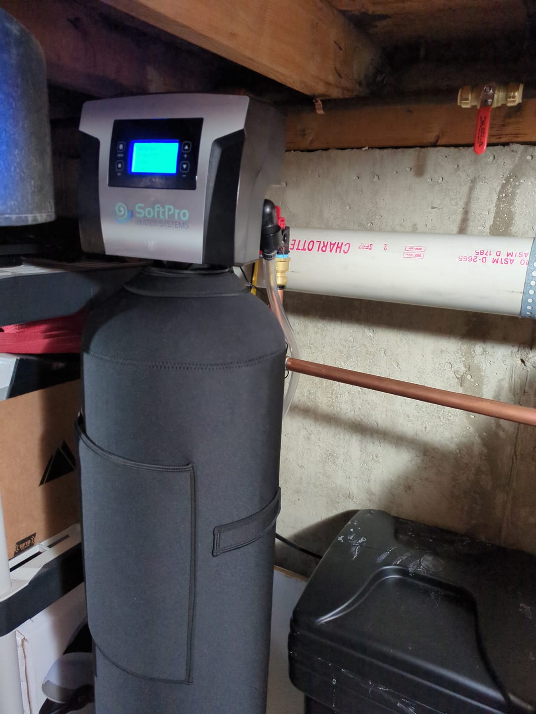 Customer photo review of SoftPro® Elite HE Water Softener for City Water (Best Seller & Lifetime Warranty)