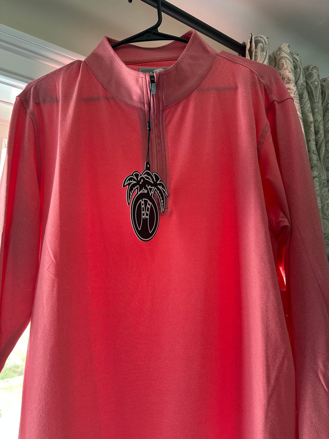 Customer photo review of Heathered 1/4 Zip