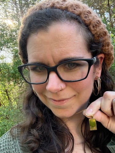 Customer photo review of Necklace: He is in the waiting