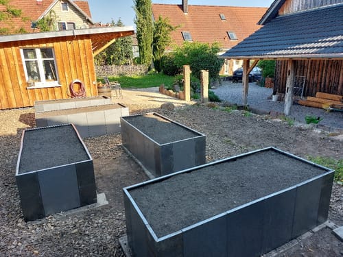 Customer photo review of Hochbeet aus Edelrost – Flexibles und robustes Gartendesign