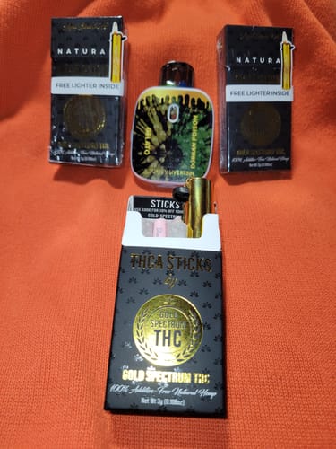 Customer photo review of Gold Spectrum THCA Sticks (6pk)