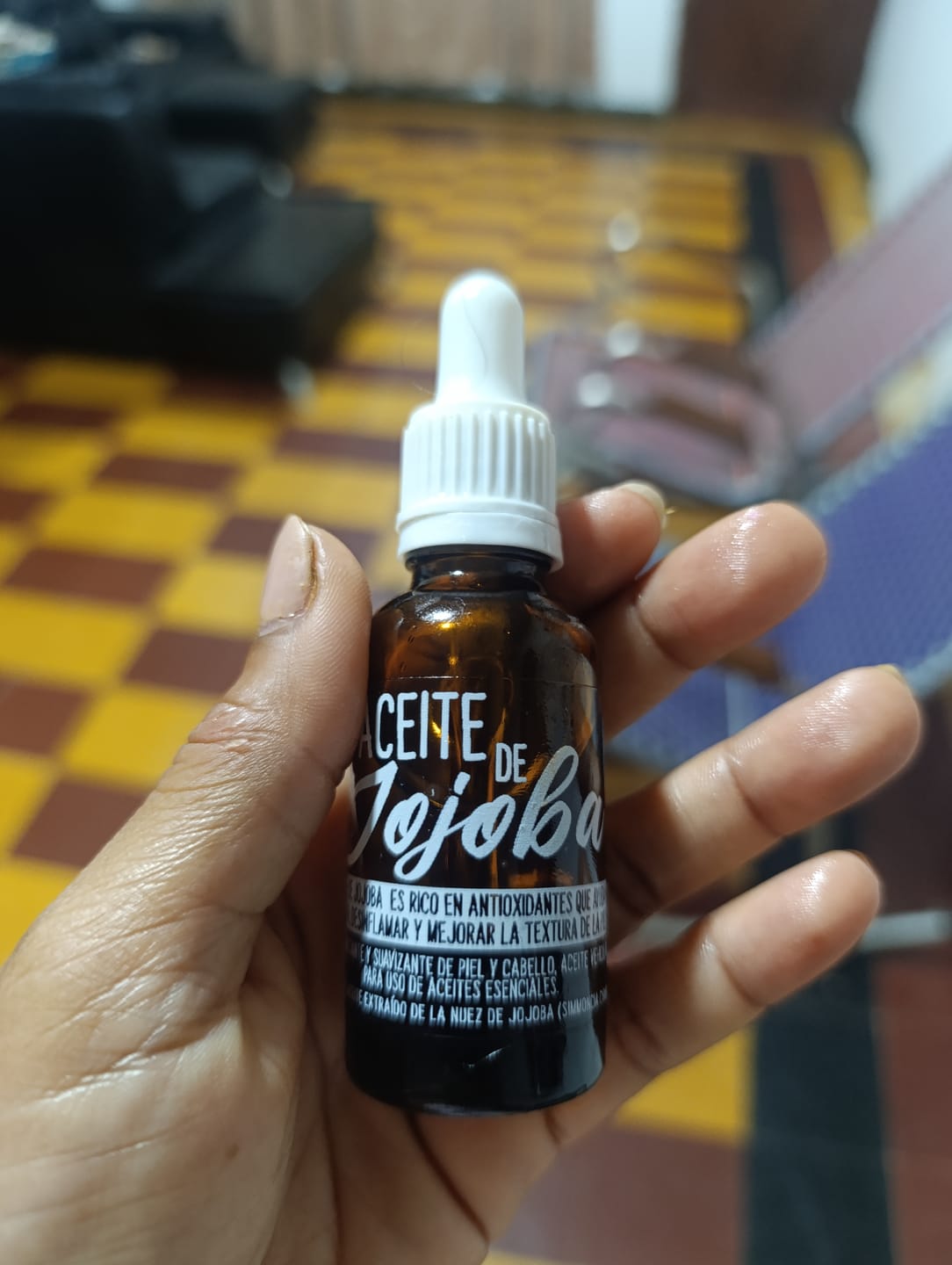 Customer photo review of Aceite de Jojoba
