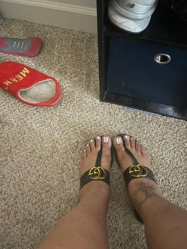 Customer photo review of Galaxy Gleam Square - XCOATPRESS Toe Nail