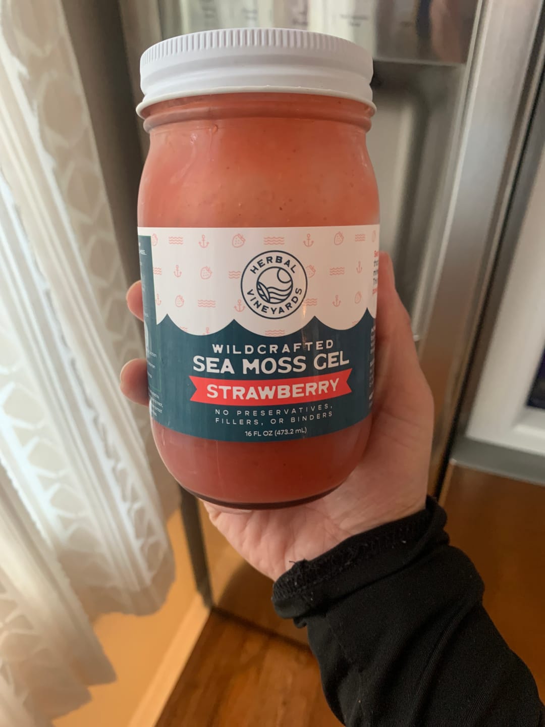 Customer photo review of EXCLUSIVE STRAWBERRY SEA MOSS GEL