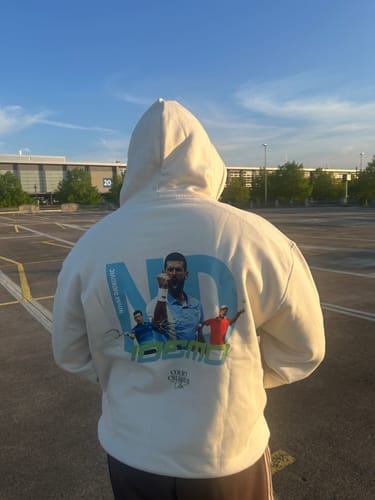 Customer photo review of Novak Djokovic - Oversized Hoodie