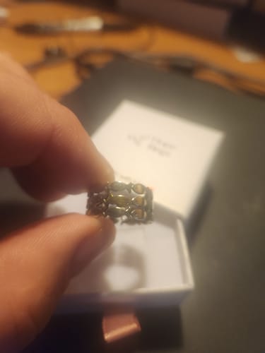 Customer photo review of Swim Against The Current Ring