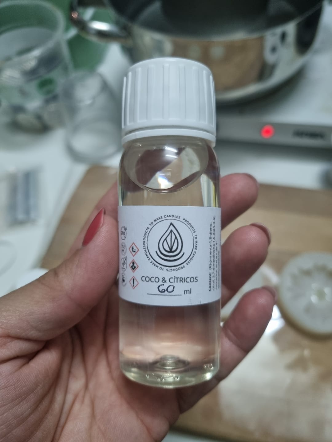 Customer photo review of Fragancia COCO & CÍTRICOS