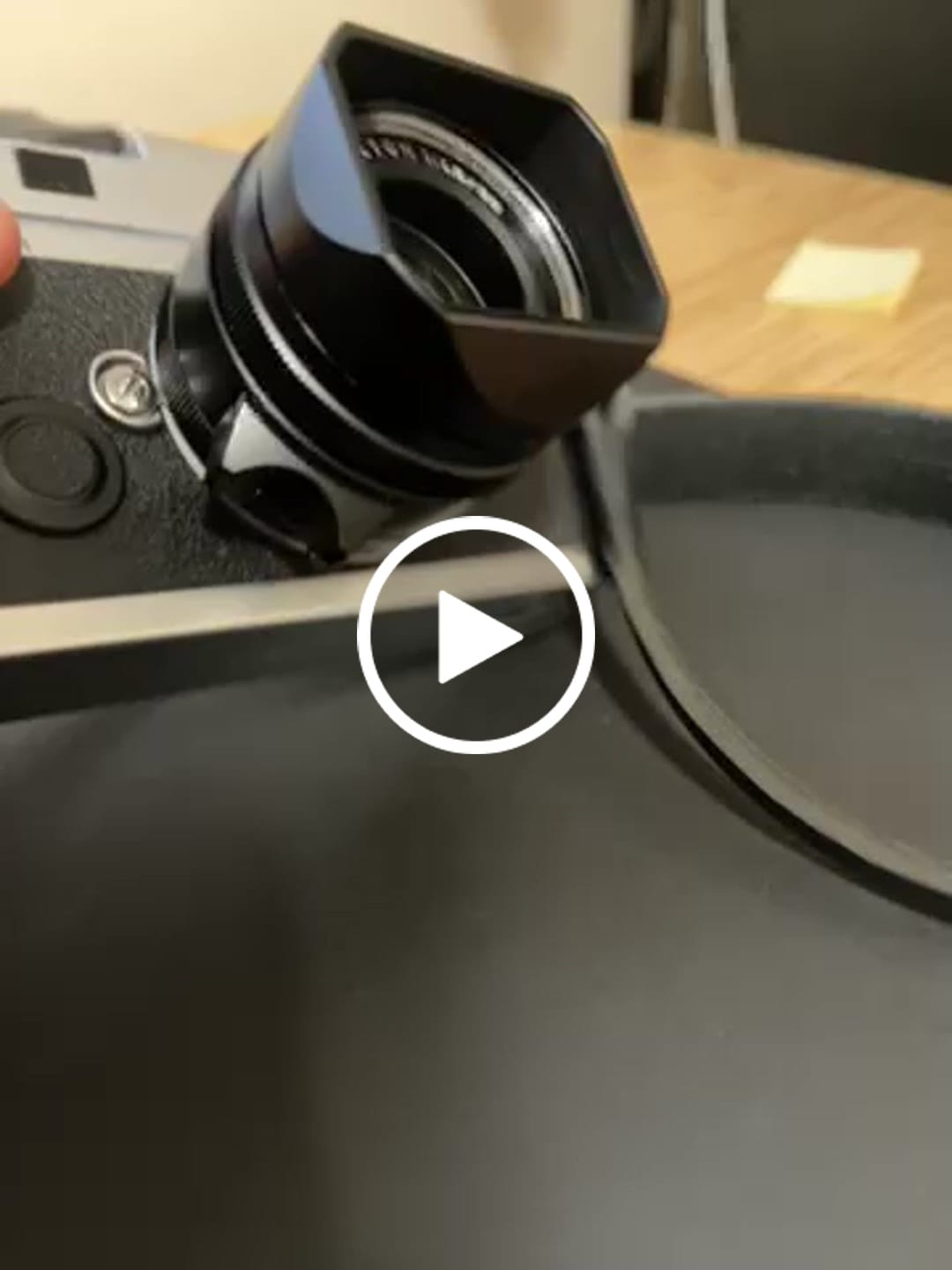 Customer video review of Square Lens Hood for Voigtlander 35mm F1.5 Aspherical (Black Aluminum)