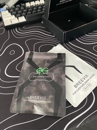 Customer photo review of BREATHING STRIPS