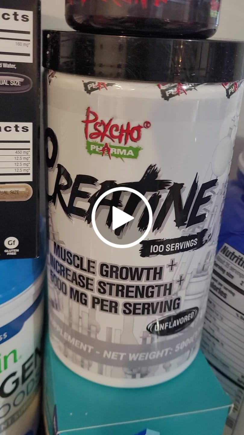 Customer video review of Creatine