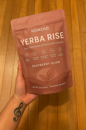 Customer photo review of Yerba Rise - Mental Performance Tea