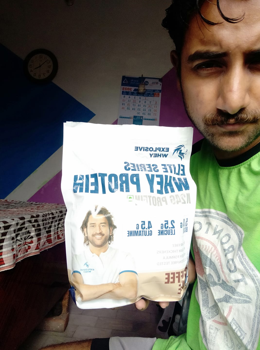 Customer photo review of Elite Series Whey Protein
