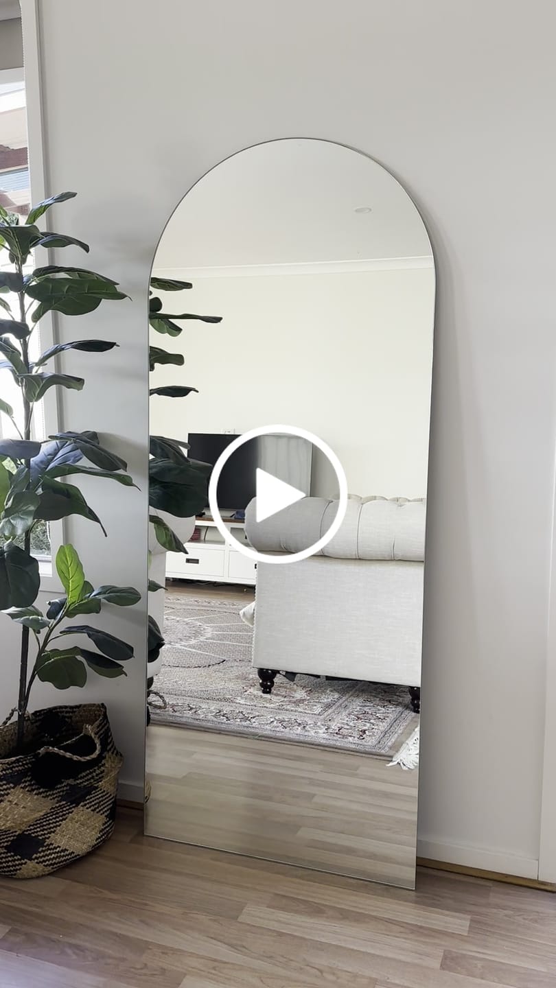 Customer video review of Cassia - Frameless Full Length Mirror