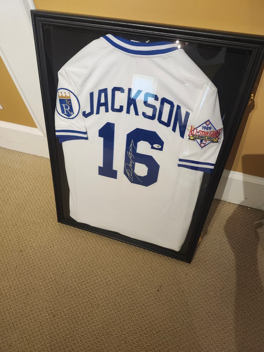 Customer photo review of Bo Jackson Autograph Signing