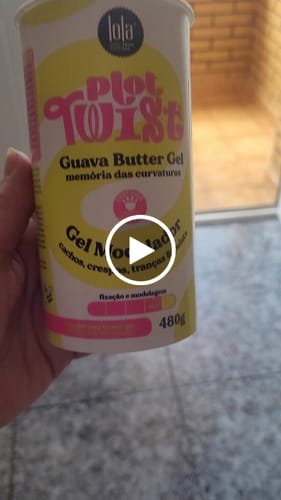 Customer video review of Lola Cosmetics Plot Twist Guava Butter Gel Modelador 480g