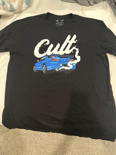 Customer photo review of MYSTERY TEE